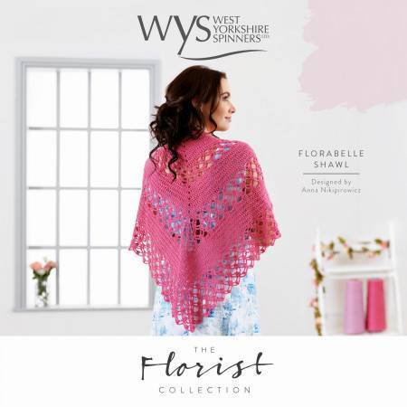 Florabelle Shawl in West Yorkshire Spinners Signature 4 Ply Pattern