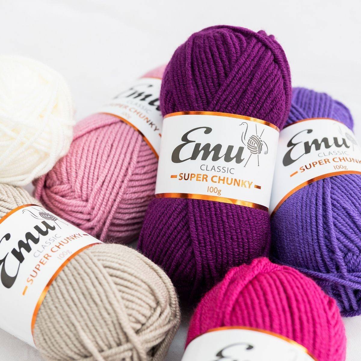 Emu Classic Super Chunky Bundle - Blossom | The Knitting Network