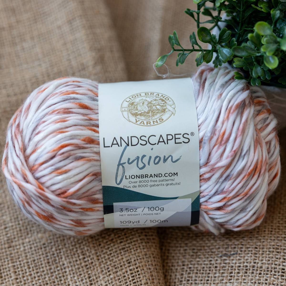 Lion Brand Landscapes Fusion Yarn Review - The Loopy Lamb