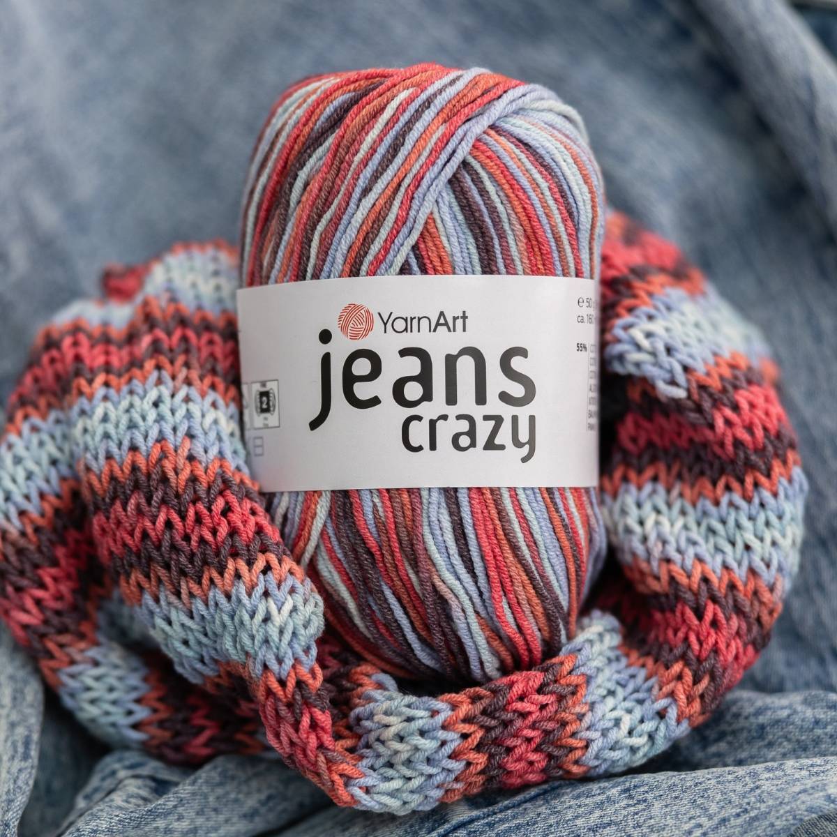 YarnArt Jeans Crazy - 8214