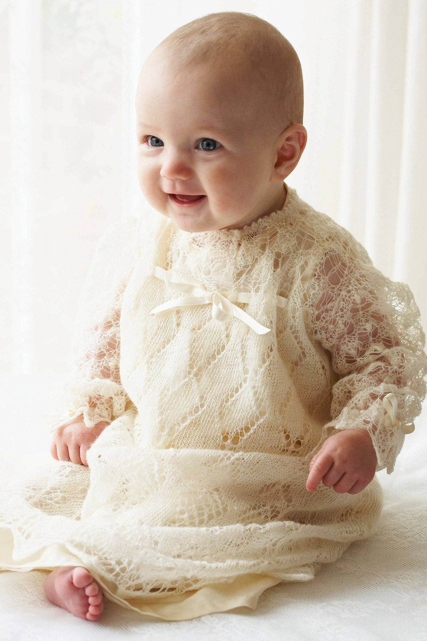 Ravelry: Vilhelm's christening gown pattern by Sara Wik
