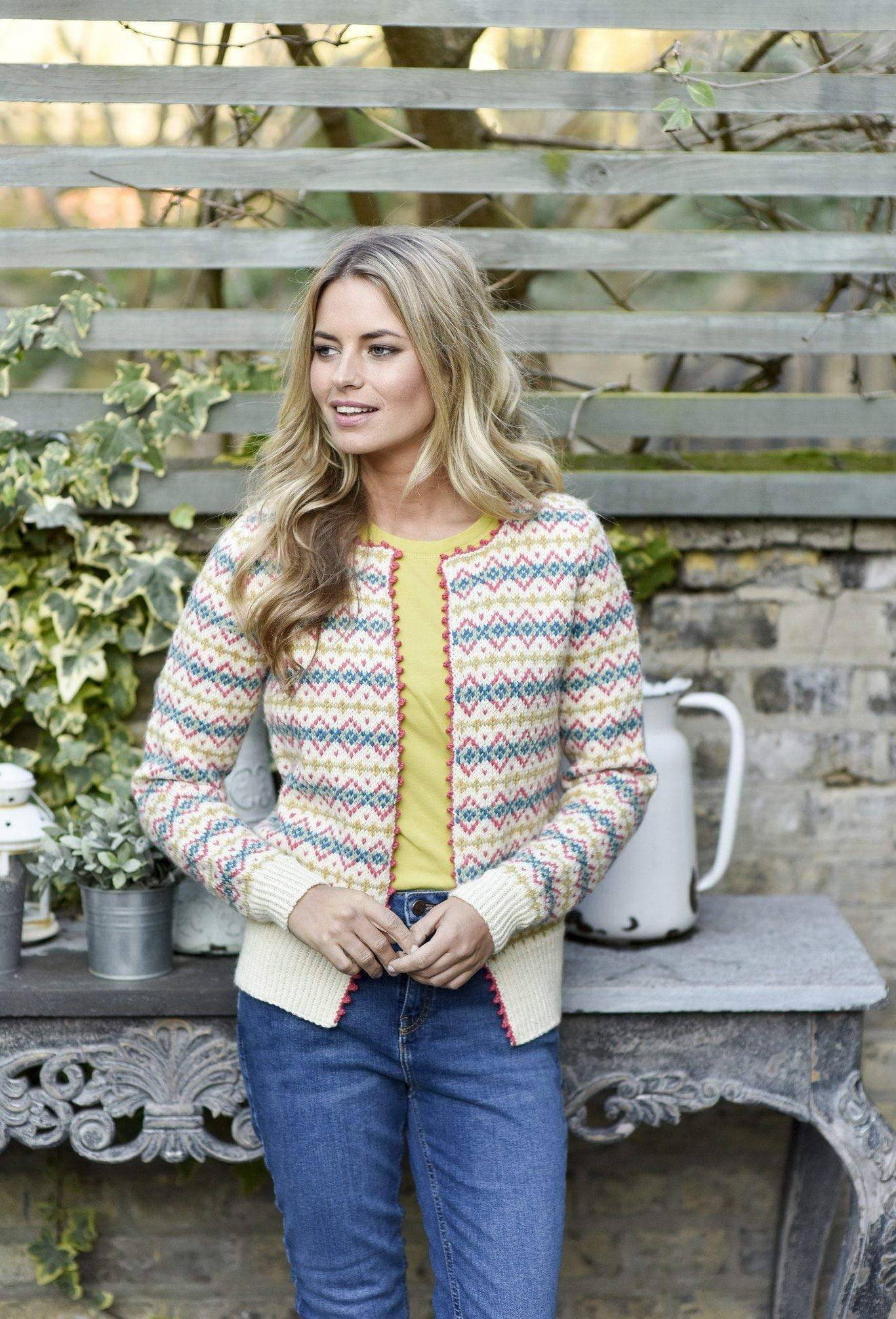 Women's Fair Isle Jacket Knitting Pattern The Knitting Network