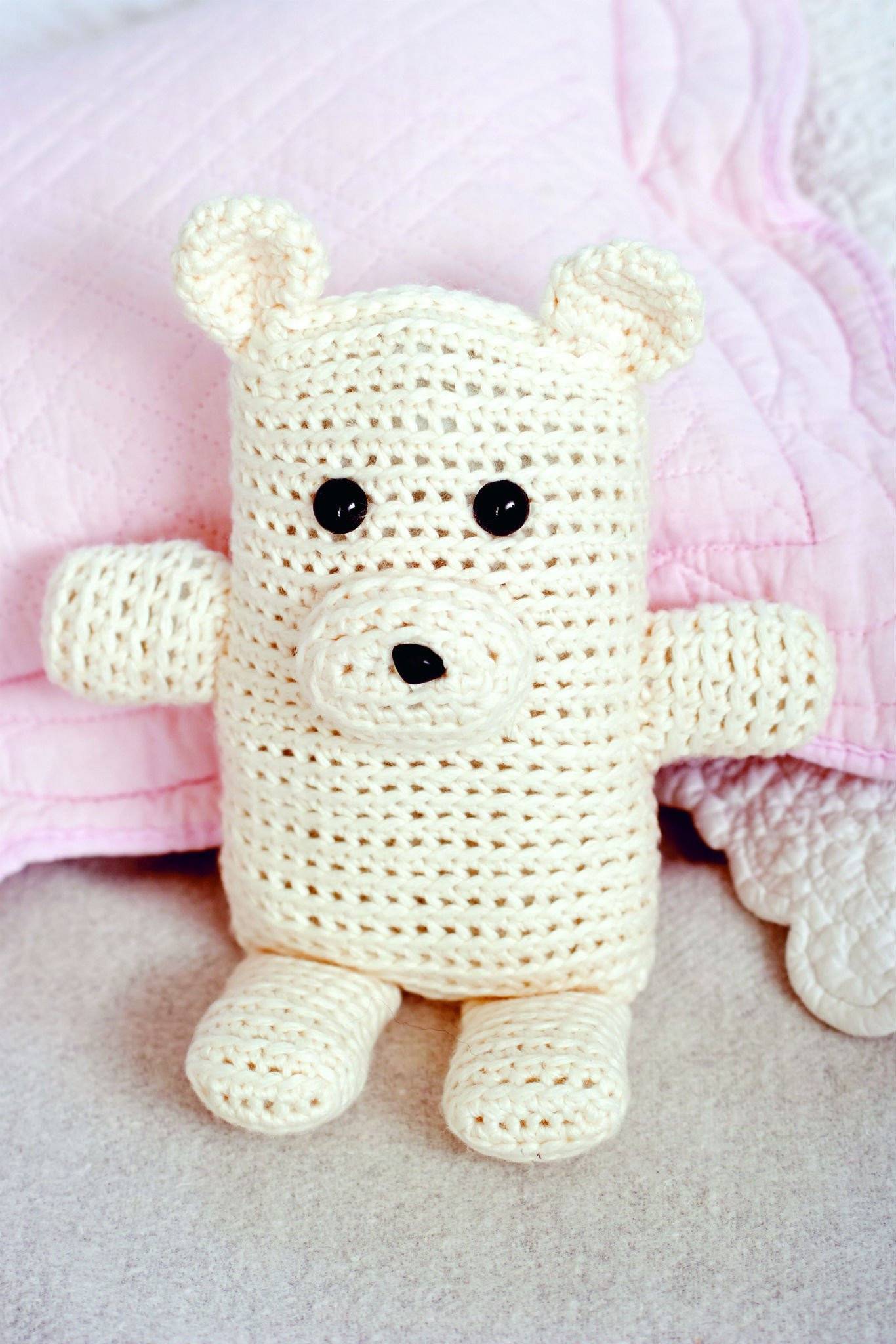 Small Teddy Bear Crochet Pattern | The Knitting Network