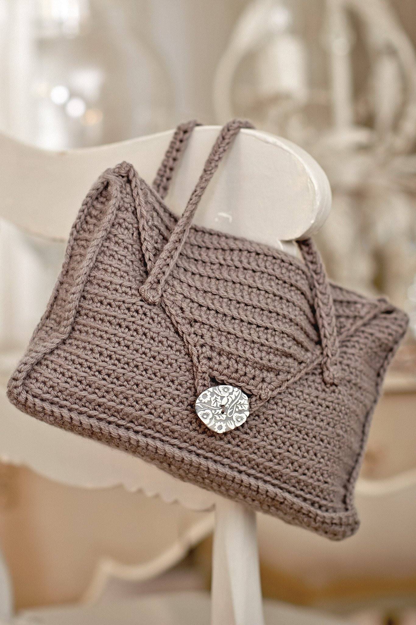 Vintage Bag Crochet Pattern | The Knitting Network