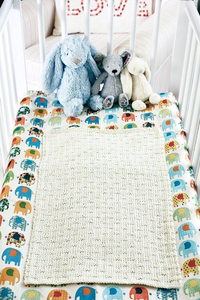 travel blanket knitting pattern
