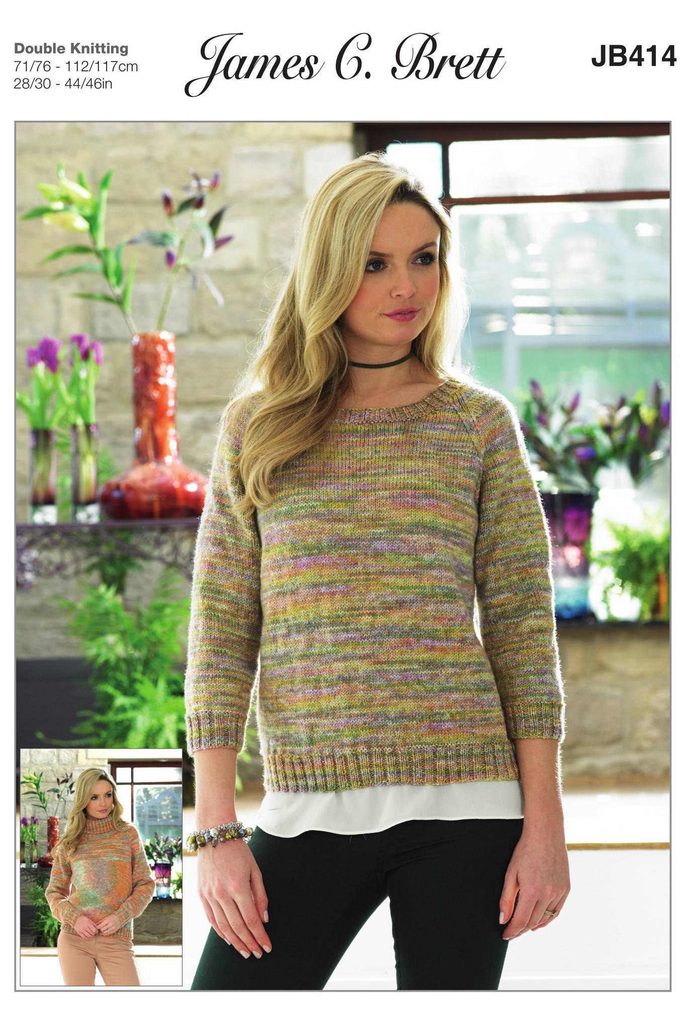 Sweaters in James C. Brett Stonewash DK (JB414) | The Knitting Network