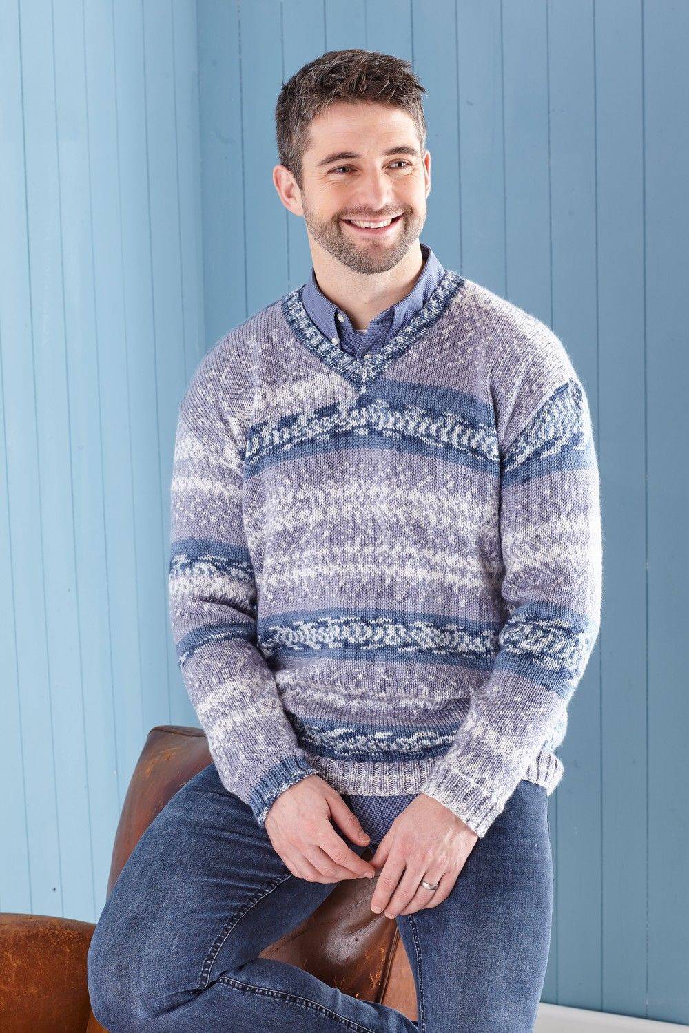 Sweater and Tank in King Cole Fjord DK (5651) | The Knitting Network