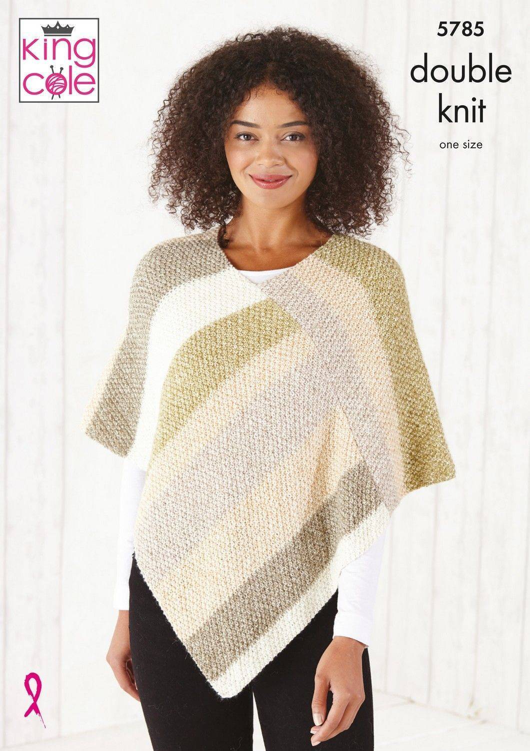 Ponchos in King Cole Harvest DK (5785) | The Knitting Network