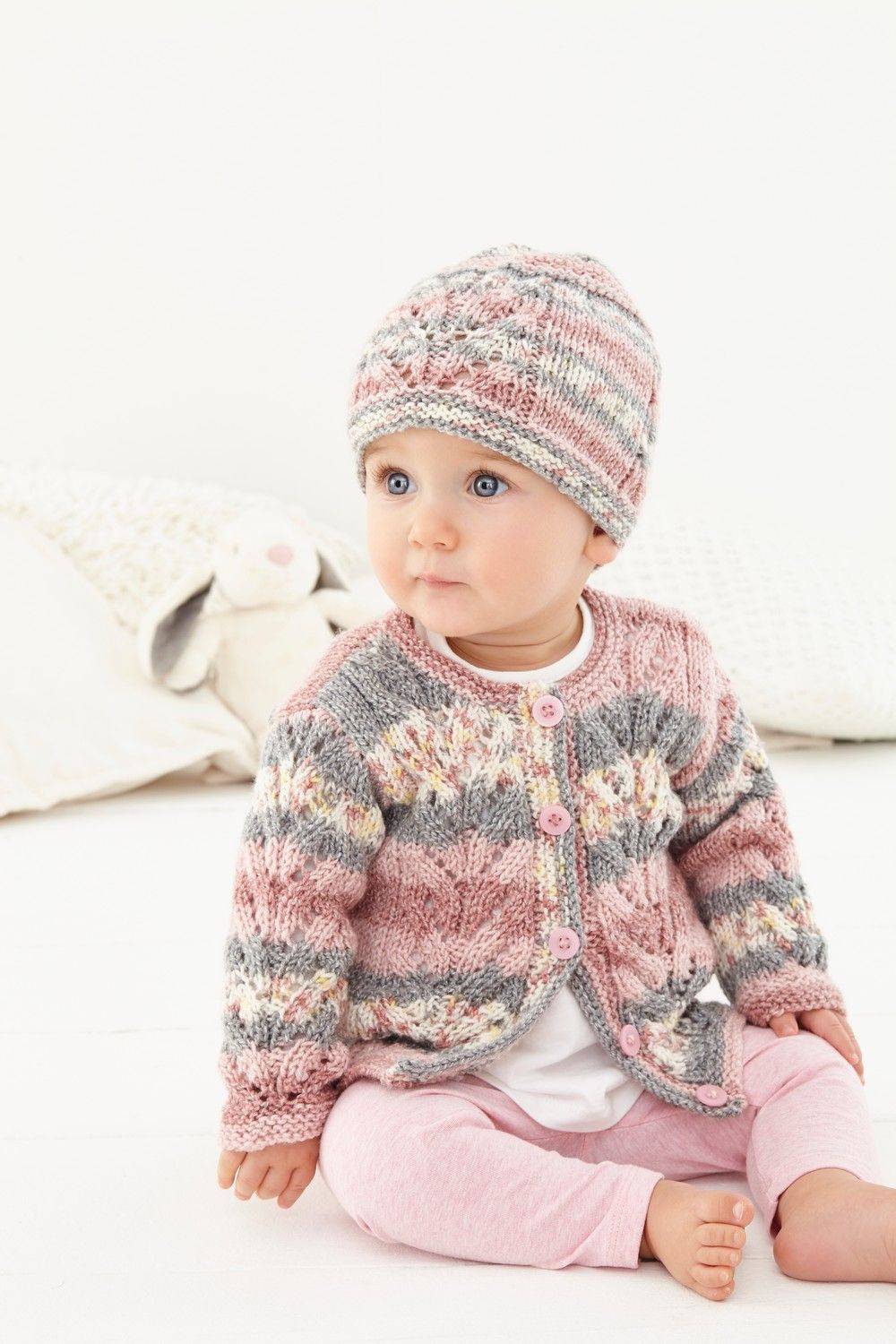 Sweater, Cardigan and Hats in King Cole Drifter Baby DK (5846) | The ...