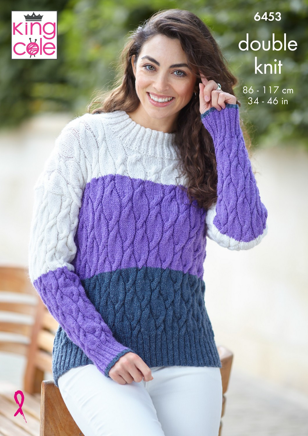 Sweater and Top in King Cole Eternity DK (6453)