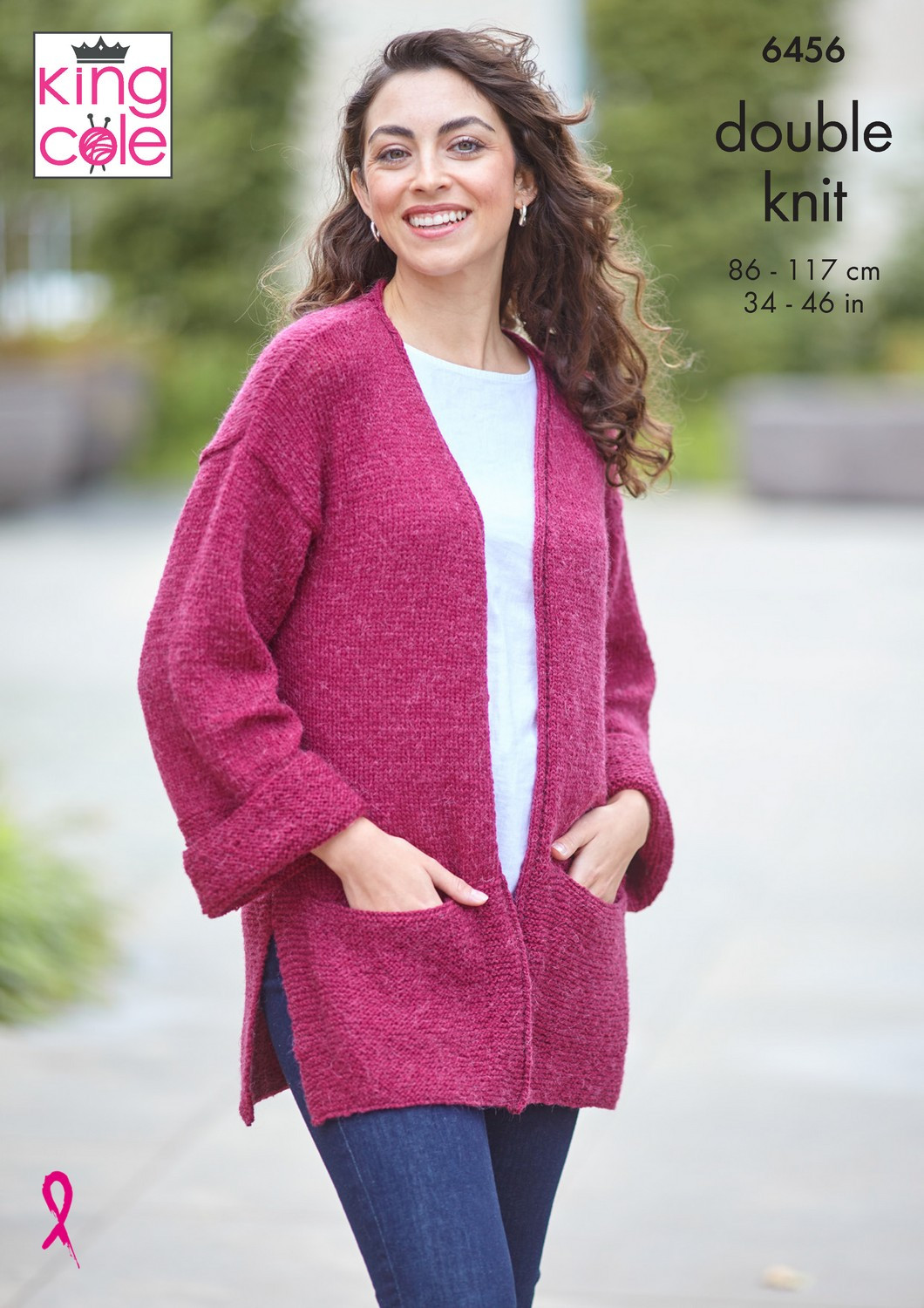 Sweater and Cardigan in King Cole Eternity DK (6456)