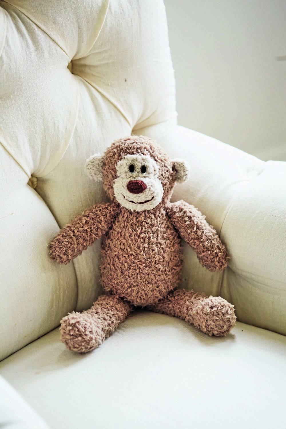 Monkey Plush Toy Pattern | The Knitting Network