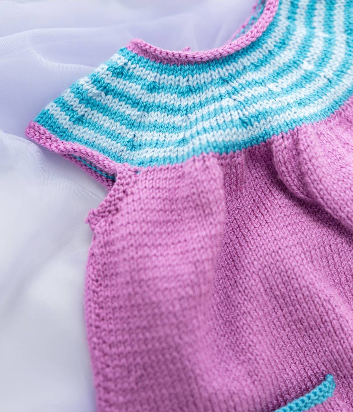 Girls Tunic Dress in ABC Yarn Pik 'n' Mix Knitting Pattern | The ...