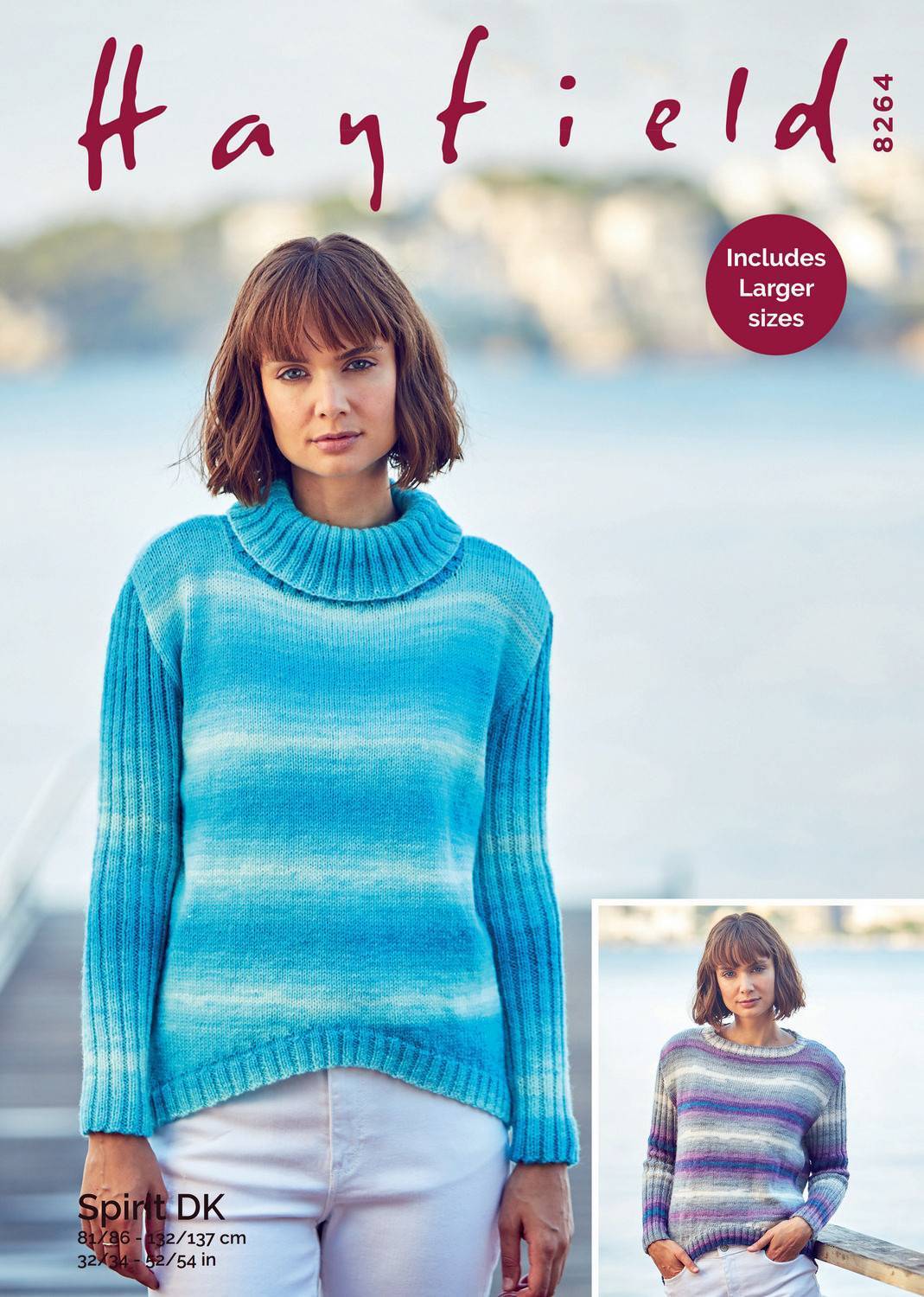Sweaters in Hayfield Spirit DK (8264) | The Knitting Network