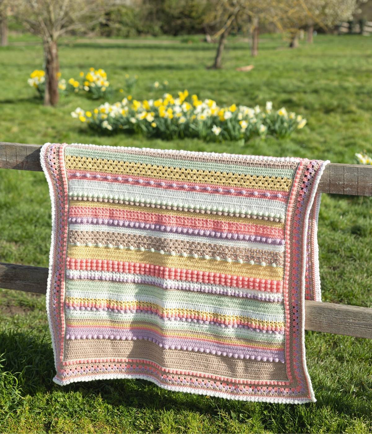 Spring Moments Blanket | The Knitting Network