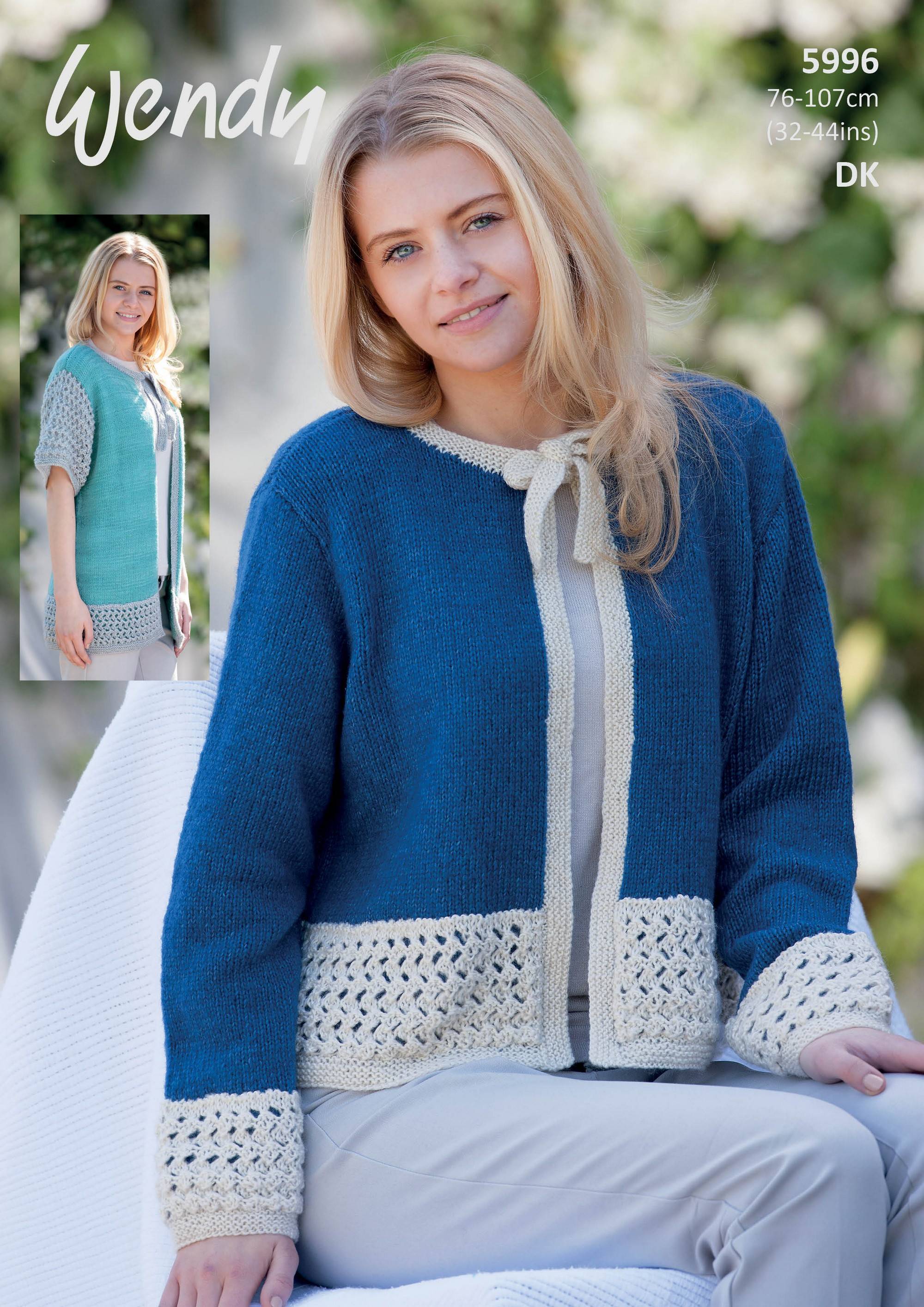 Jackets in Wendy Fleur DK (5996) | The Knitting Network