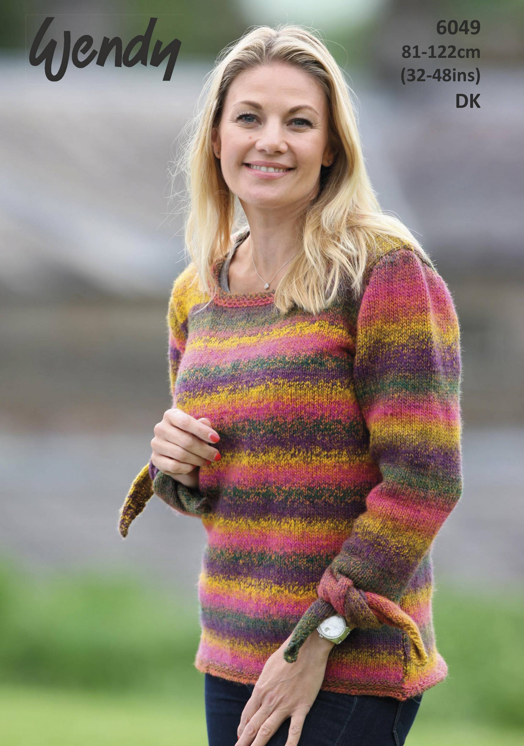 Sweater in Wendy Aurora DK (6049) | The Knitting Network