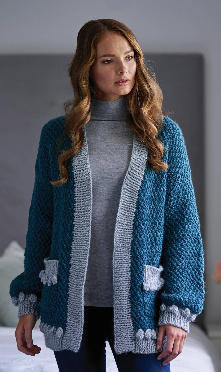 Janoah Cardigan in West Yorkshire Spinners Re:Treat Pattern | The ...