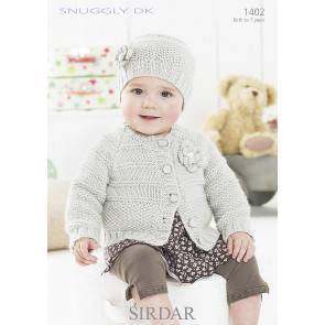 Cardie and Hat in Sirdar Snuggly DK (1402)