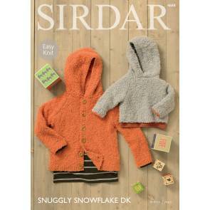 Sweater and Cardigan in Sirdar Snuggly Snowflake DK (4688)