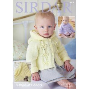 Jackets and Blanket kitted in Sirdar Supersoft Aran (4830)