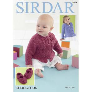 Cardigans and Shoes in Sirdar Snuggly DK (4879)