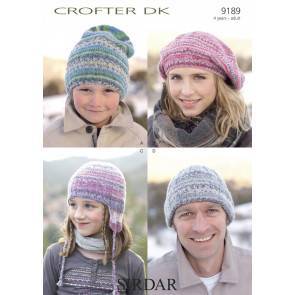 Hats in Sirdar Crofter DK (9189)