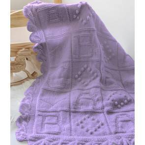 Emu ABC Blanket Bundle - Lilac Colourway (Kit)