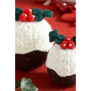 Christmas Pudding Decoration Knitting Patterns - The Knitting Network
