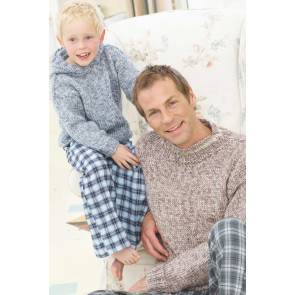 Easy knitted jumpers for men and boys