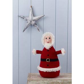 Jolly Santa Toy Crochet Pattern