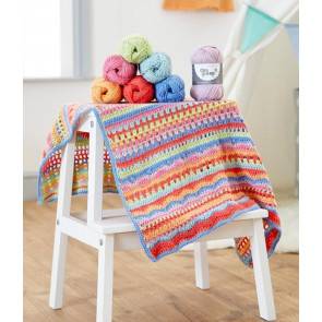Crochet Carousel Baby Blanket Kit