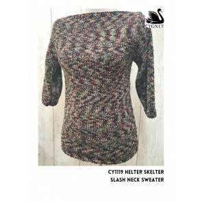 Sweater in Cygnet Helter Skelter Chunky (CY1119)