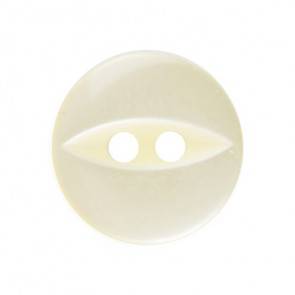 Size 13mm, 2 Hole, Pearl White, Pack of 8