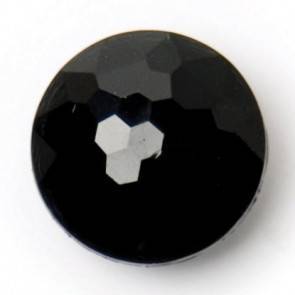 Size 12mm, Hexagon Patterned, Black, Pack of 5