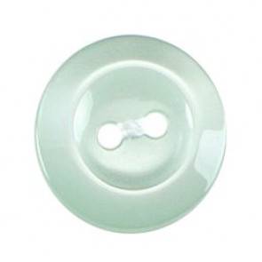 Size 16mm, Flower Effect, Pearl Green, Pack of 4
