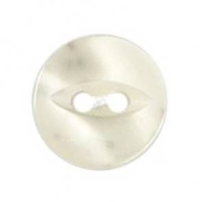 Size 11mm, 2 Hole, Pearl Effect, Pearl Cream, Pack of 7