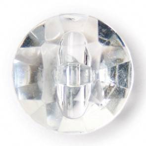 Size 13mm, Diamond Effect, Clear, Pack of 4