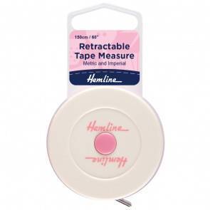 Hemline Premium Retractable Tape Measure - 150cm (PB.253.PC)
