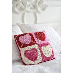 Heart Motif Cushion Crochet Pattern