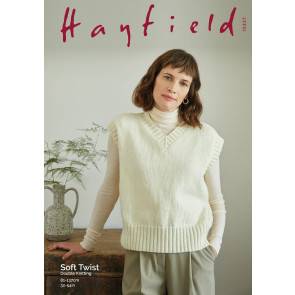 Vest in Hayfield Soft Twist (10327)