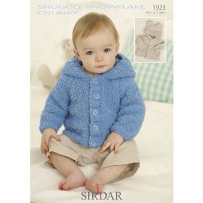 Jackets in Sirdar Snuggly Snowflake Chunky (1923)