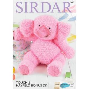 Elephant in Sirdar Touch and  Hayfield Bonus DK (2487)