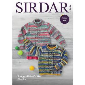 Sweaters in Sirdar Snuggly Baby Crofter Chunky (2494)