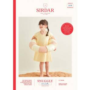 Dress in Sirdar Snuggly 100% Cotton DK (2578)