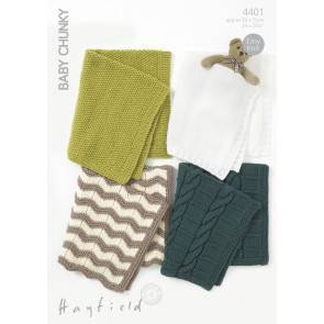 Blankets in Hayfield Baby Chunky (4401)