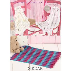 Blankets in Sirdar Snuggly Pearls DK (4546)