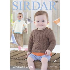 Sweaters in Sirdar Supersoft Aran (4898)