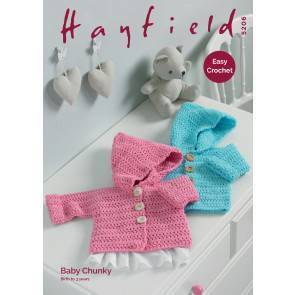 Coat in Hayfield Baby Chunky (5206)