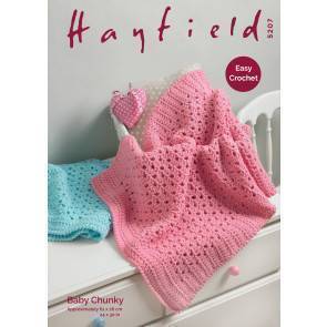 Blanket in Hayfield Baby Chunky (5207)